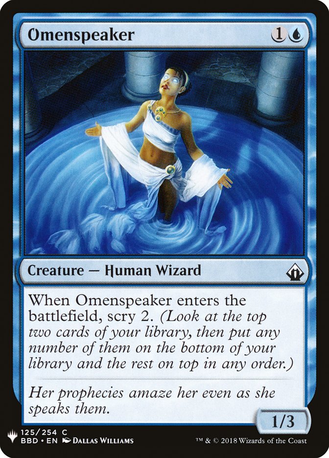 Omenspeaker [Mystery Booster] | Game Master's Emporium (The New GME)