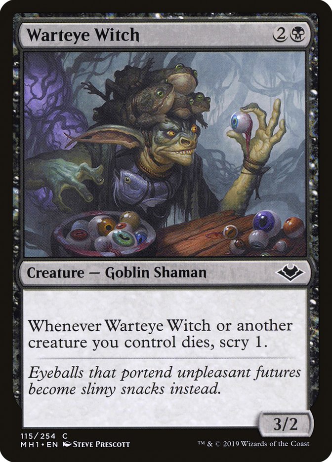 Warteye Witch [Modern Horizons] | Game Master's Emporium (The New GME)