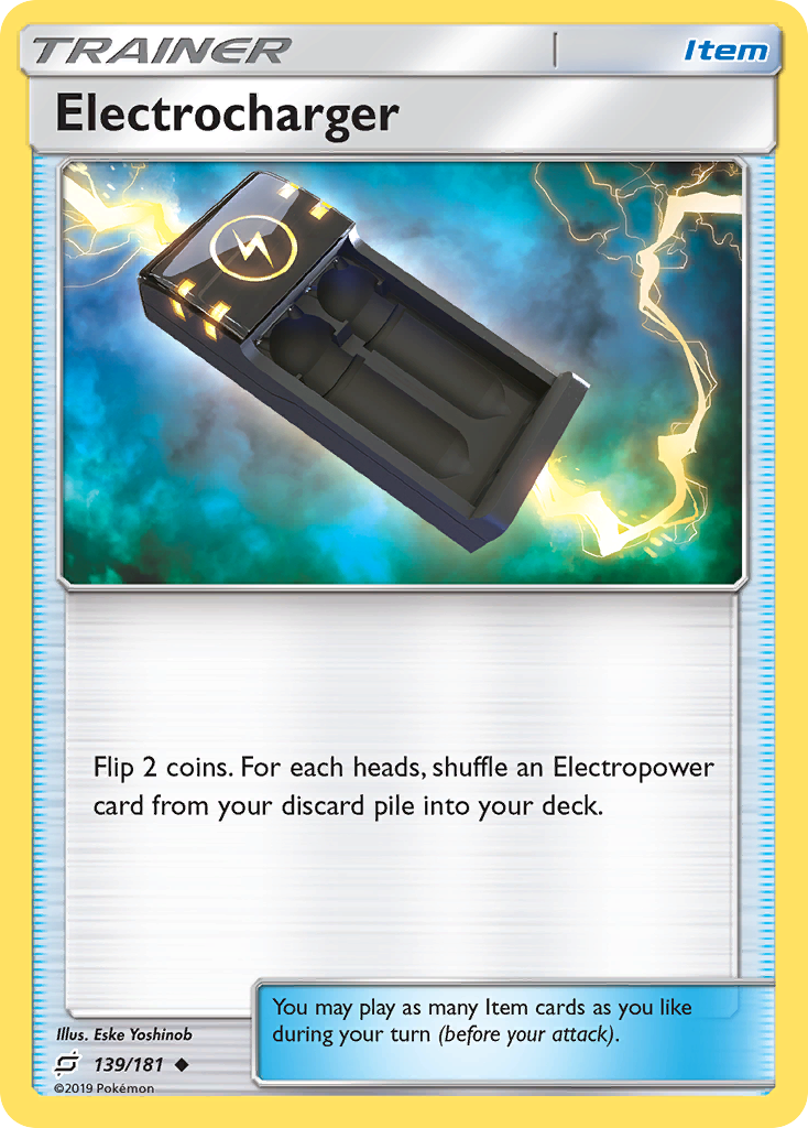 Electrocharger (139/181) [Sun & Moon: Team Up] | Game Master's Emporium (The New GME)