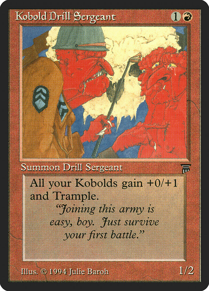 Kobold Drill Sergeant [Legends] | Game Master's Emporium (The New GME)