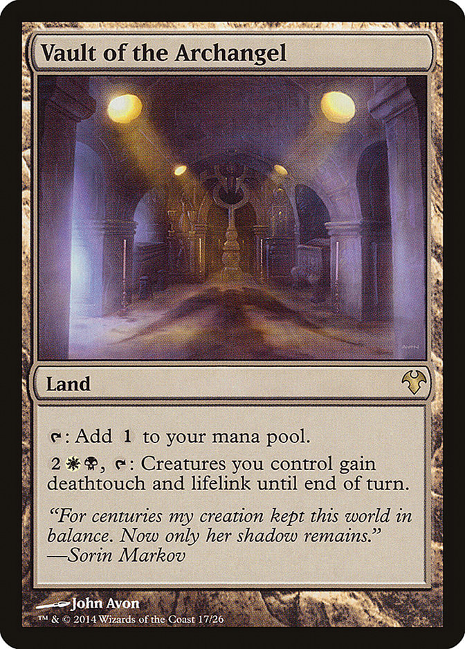 Vault of the Archangel [Modern Event Deck 2014] | Game Master's Emporium (The New GME)