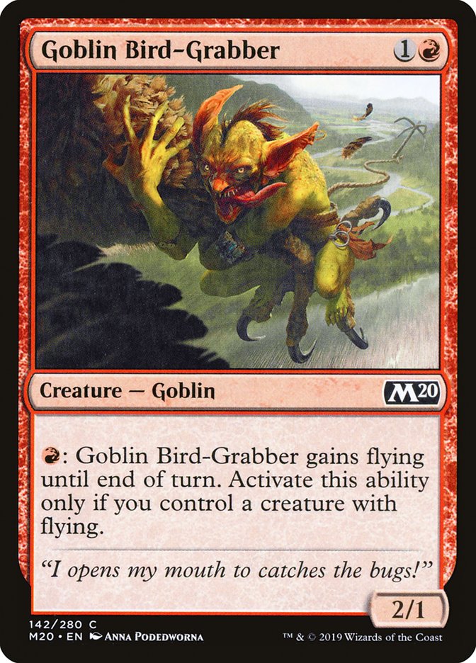 Goblin Bird-Grabber [Core Set 2020] | Game Master's Emporium (The New GME)