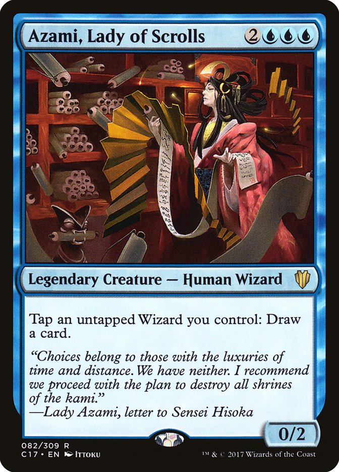 Azami, Lady of Scrolls [Commander 2017] | Game Master's Emporium (The New GME)