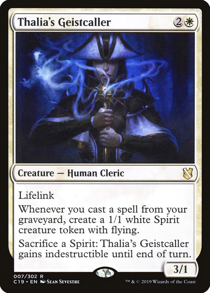 Thalia's Geistcaller [Commander 2019] | Game Master's Emporium (The New GME)