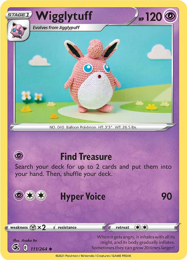 Wigglytuff (111/264) [Sword & Shield: Fusion Strike] | Game Master's Emporium (The New GME)