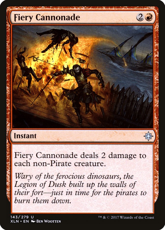 Fiery Cannonade [Ixalan] | Game Master's Emporium (The New GME)