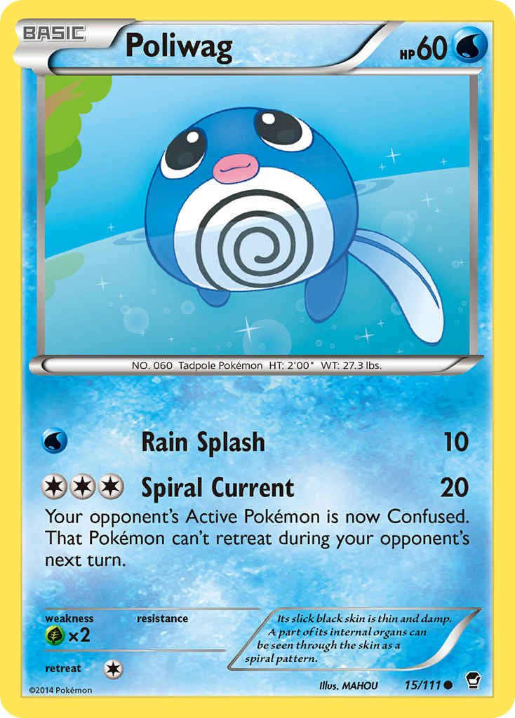 Poliwag (15/111) [XY: Furious Fists] | Game Master's Emporium (The New GME)