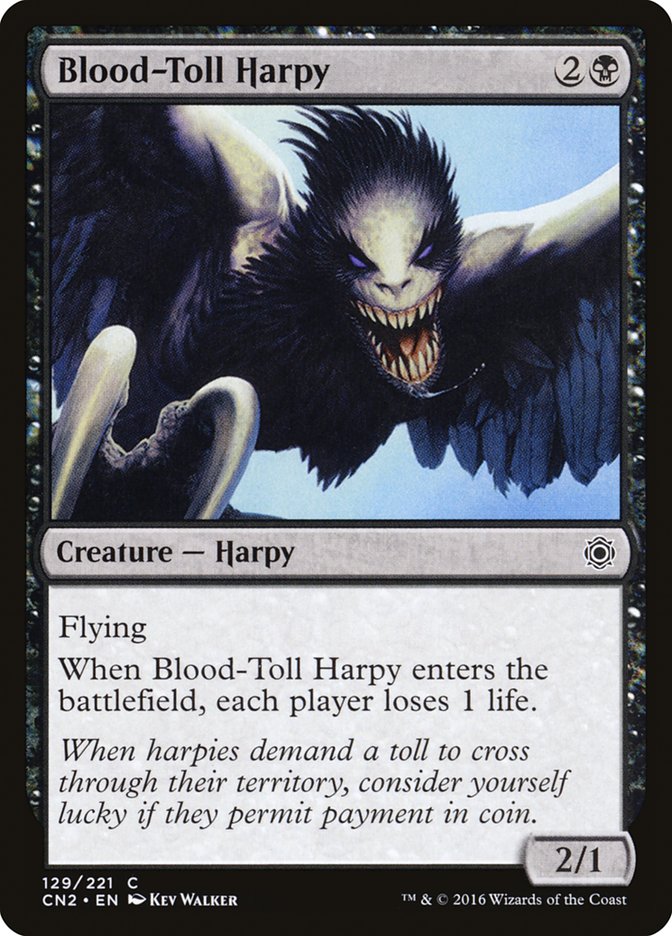 Blood-Toll Harpy [Conspiracy: Take the Crown] | Game Master's Emporium (The New GME)