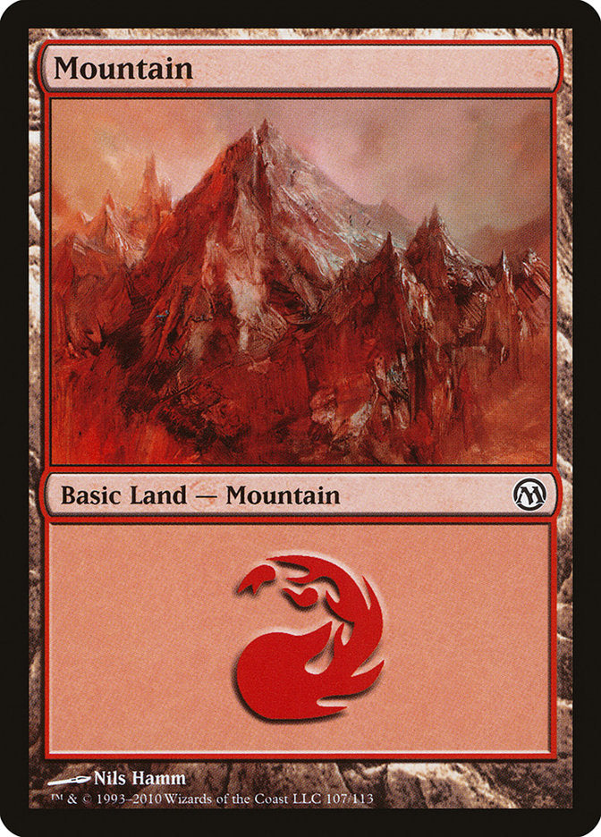 Mountain (107) [Duels of the Planeswalkers] | Game Master's Emporium (The New GME)