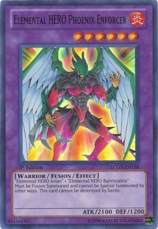 Elemental HERO Phoenix Enforcer [LCGX-EN138] Super Rare | Game Master's Emporium (The New GME)