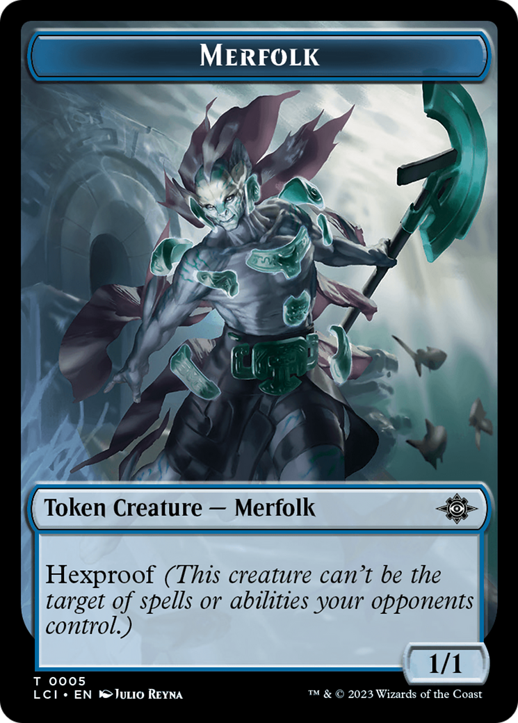 Merfolk Token [The Lost Caverns of Ixalan Tokens] | Game Master's Emporium (The New GME)