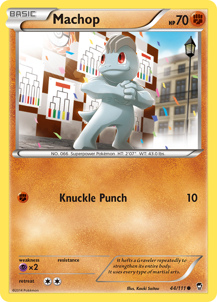 Machop (44/111) [XY: Furious Fists] | Game Master's Emporium (The New GME)