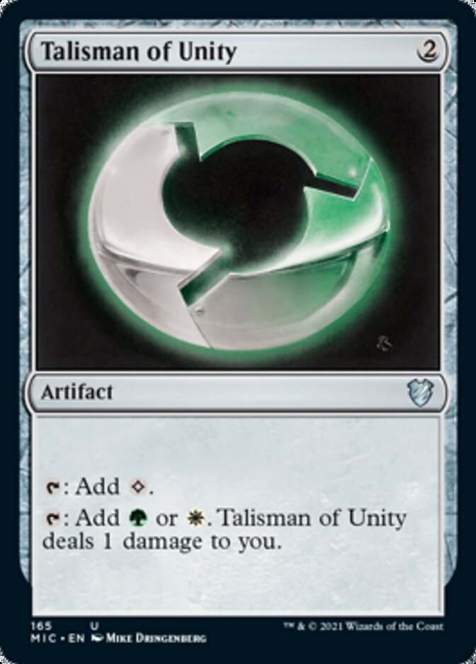 Talisman of Unity [Innistrad: Midnight Hunt Commander] | Game Master's Emporium (The New GME)