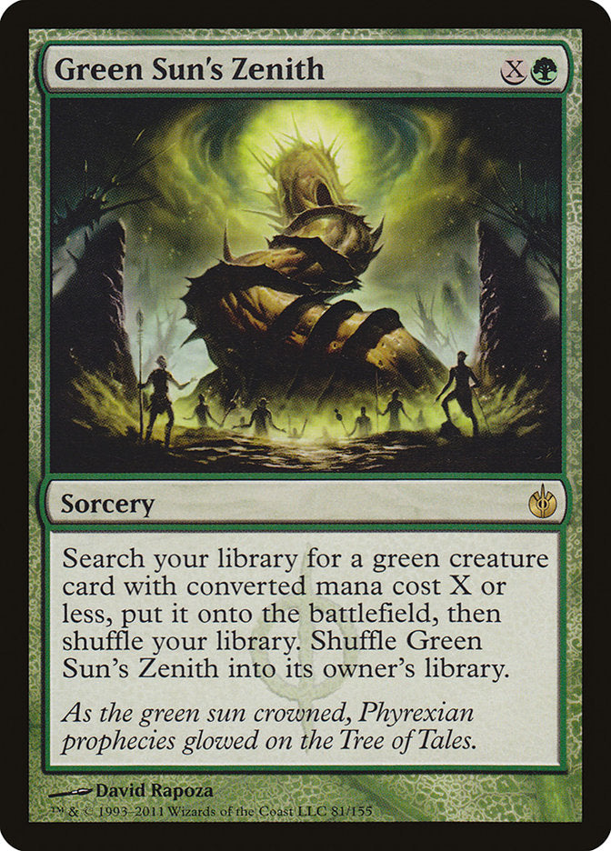 Green Sun's Zenith [Mirrodin Besieged] | Game Master's Emporium (The New GME)