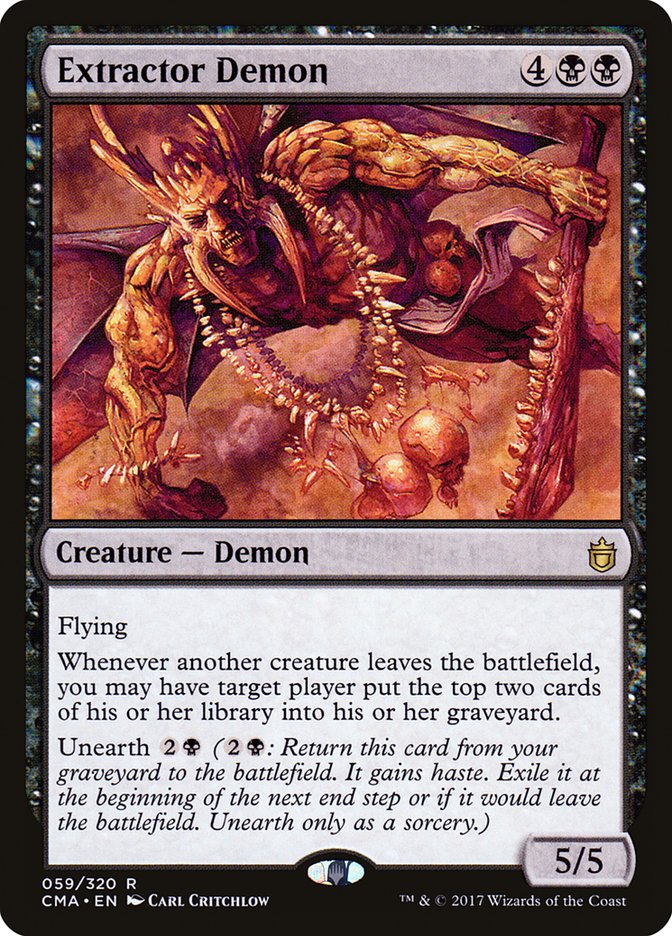 Extractor Demon [Commander Anthology] | Game Master's Emporium (The New GME)