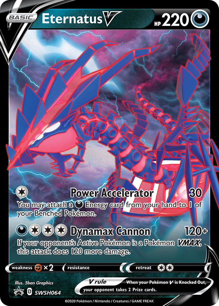 Eternatus V (SWSH064) [Sword & Shield: Black Star Promos] | Game Master's Emporium (The New GME)