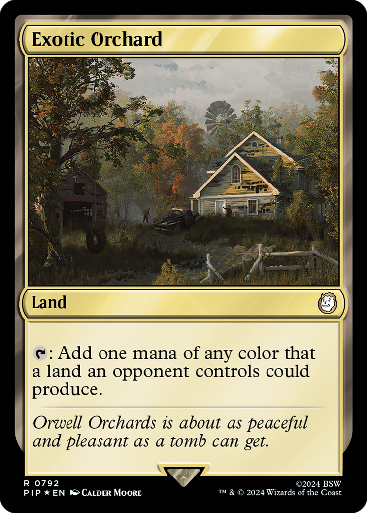 Exotic Orchard (Surge Foil) [Fallout] | Game Master's Emporium (The New GME)