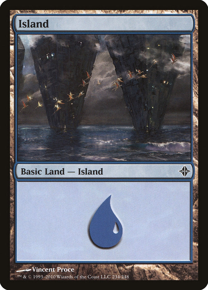 Island (234) [Rise of the Eldrazi] | Game Master's Emporium (The New GME)