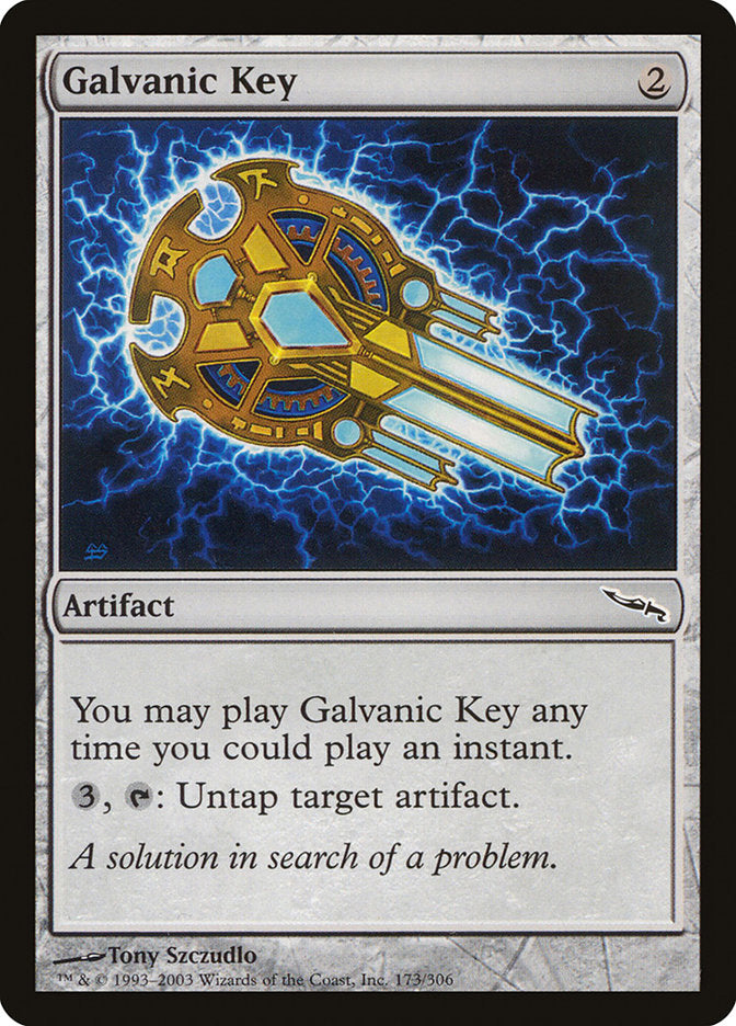 Galvanic Key [Mirrodin] | Game Master's Emporium (The New GME)