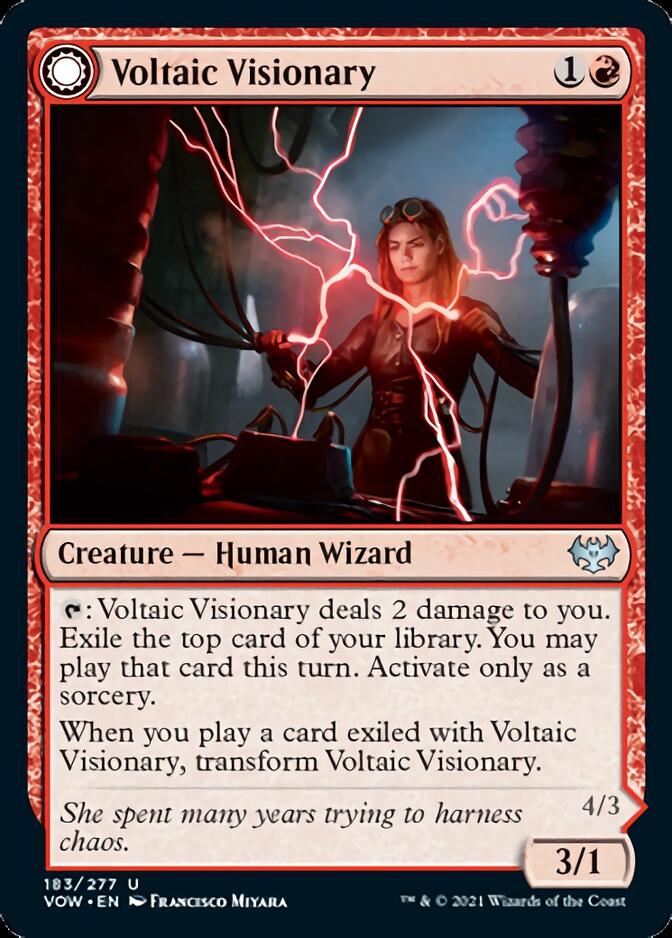 Voltaic Visionary // Volt-Charged Berserker [Innistrad: Crimson Vow] | Game Master's Emporium (The New GME)