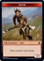 Satyr // Wall Double-Sided Token [Theros Beyond Death Tokens] | Game Master's Emporium (The New GME)