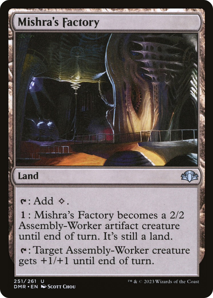 Mishra's Factory [Dominaria Remastered] | Game Master's Emporium (The New GME)