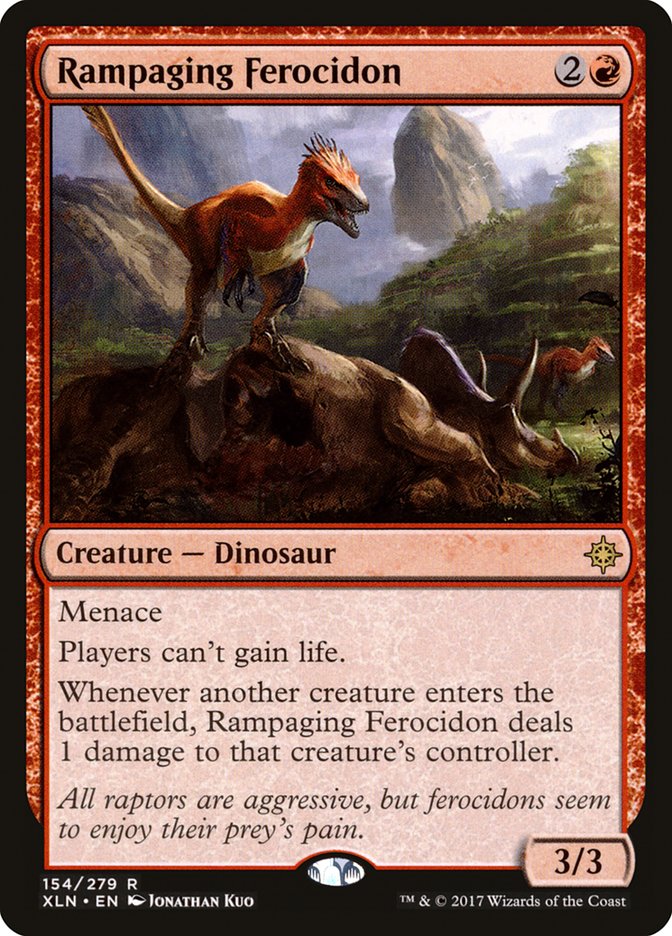 Rampaging Ferocidon [Ixalan] | Game Master's Emporium (The New GME)