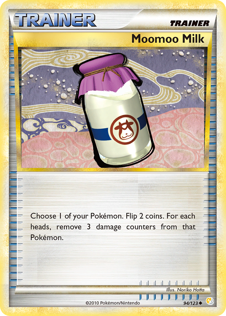 Moomoo Milk (94/123) [HeartGold & SoulSilver: Base Set] | Game Master's Emporium (The New GME)