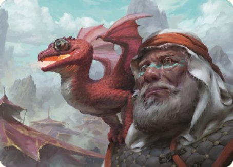 Dragon Whelp Art Card [Dominaria United Art Series] | Game Master's Emporium (The New GME)