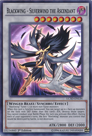 Blackwing - Silverwind the Ascendant [LC5D-EN134] Super Rare | Game Master's Emporium (The New GME)