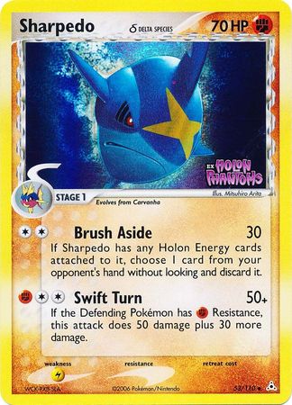 Sharpedo (53/110) (Delta Species) (Stamped) [EX: Holon Phantoms] | Game Master's Emporium (The New GME)