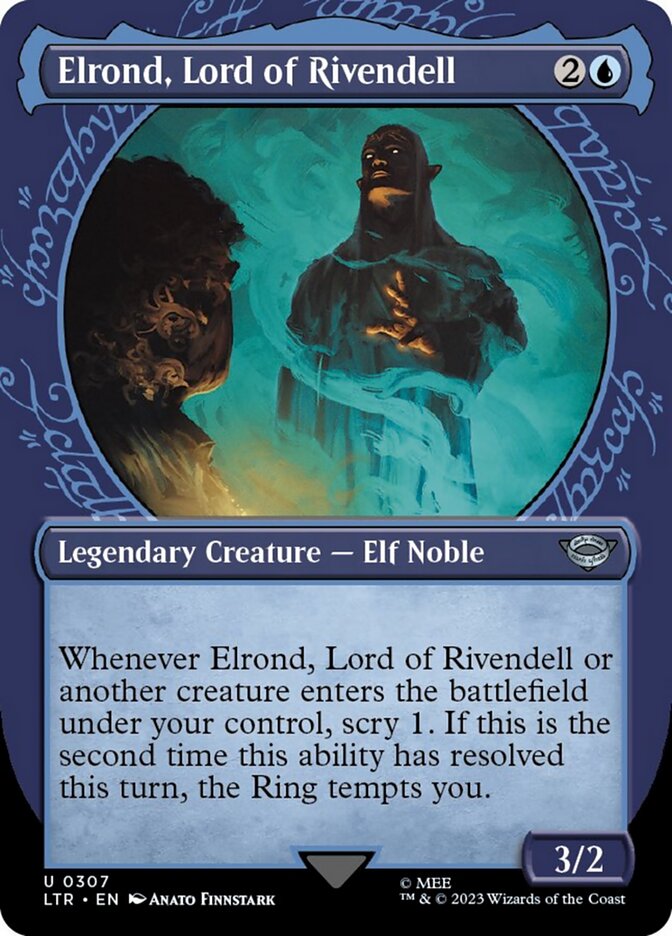Elrond, Lord of Rivendell (Showcase Ring Frame) [The Lord of the Rings: Tales of Middle-Earth] | Game Master's Emporium (The New GME)