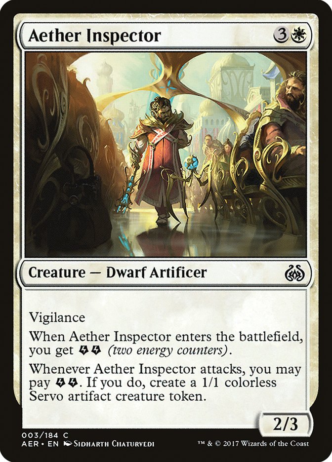 Aether Inspector [Aether Revolt] | Game Master's Emporium (The New GME)