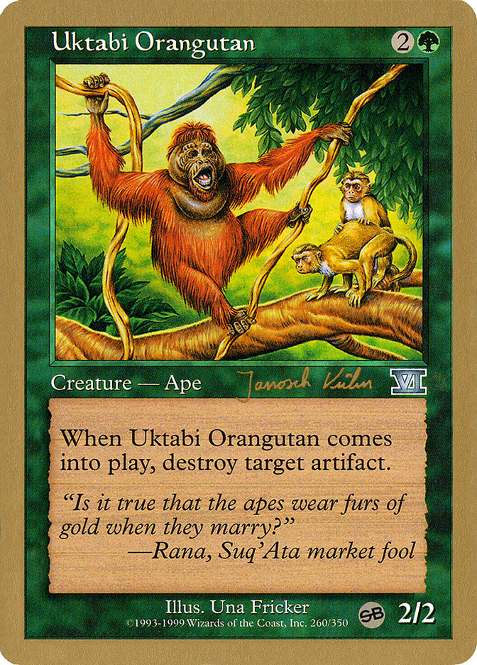 Uktabi Orangutan (Janosch Kuhn) (SB) [World Championship Decks 2000] | Game Master's Emporium (The New GME)