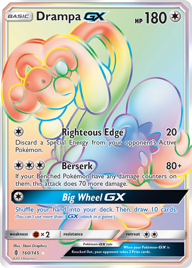 Drampa GX (160/145) [Sun & Moon: Guardians Rising] | Game Master's Emporium (The New GME)