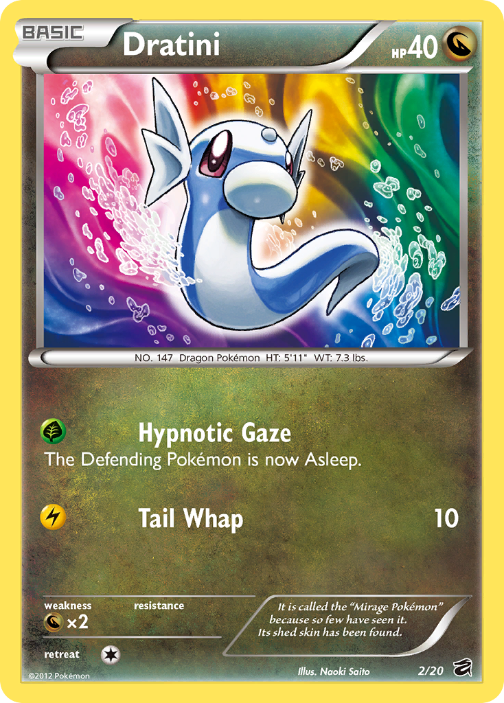 Dratini (2/20) [Black & White: Dragon Vault] | Game Master's Emporium (The New GME)