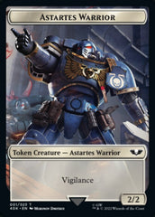 Astartes Warrior (001) // Cherubael Double-Sided Token [Warhammer 40,000 Tokens] | Game Master's Emporium (The New GME)