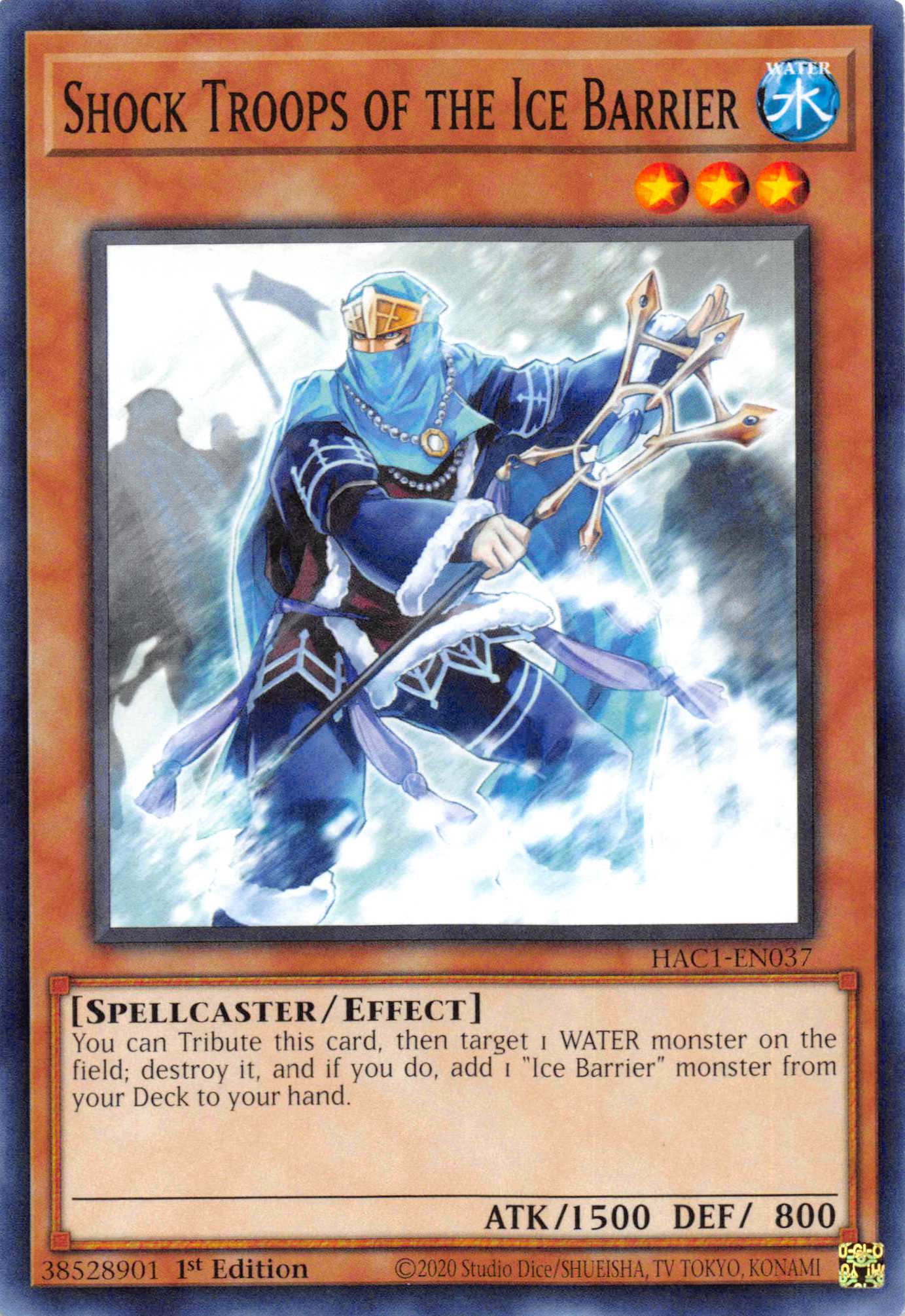 Shock Troops of the Ice Barrier [HAC1-EN037] Common | Game Master's Emporium (The New GME)