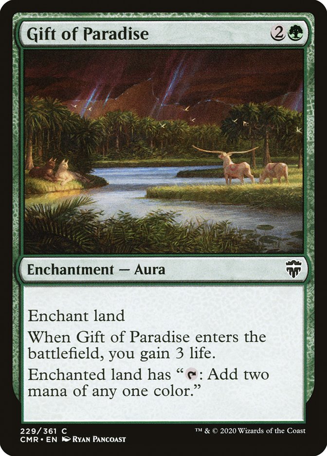 Gift of Paradise [Commander Legends] | Game Master's Emporium (The New GME)