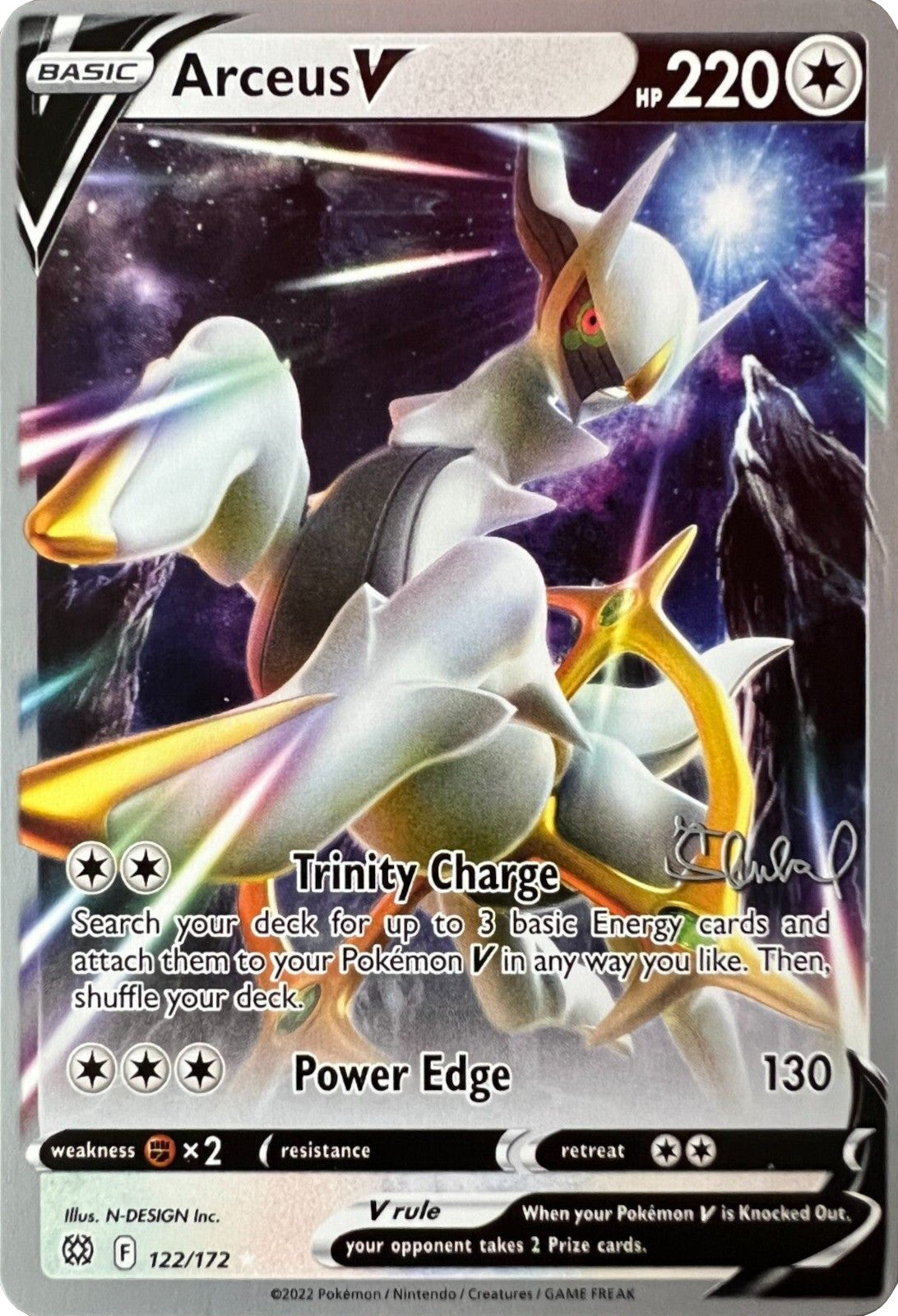 Arceus V (122/172) (ADP - Ondrej Skubal) [World Championships 2022] | Game Master's Emporium (The New GME)