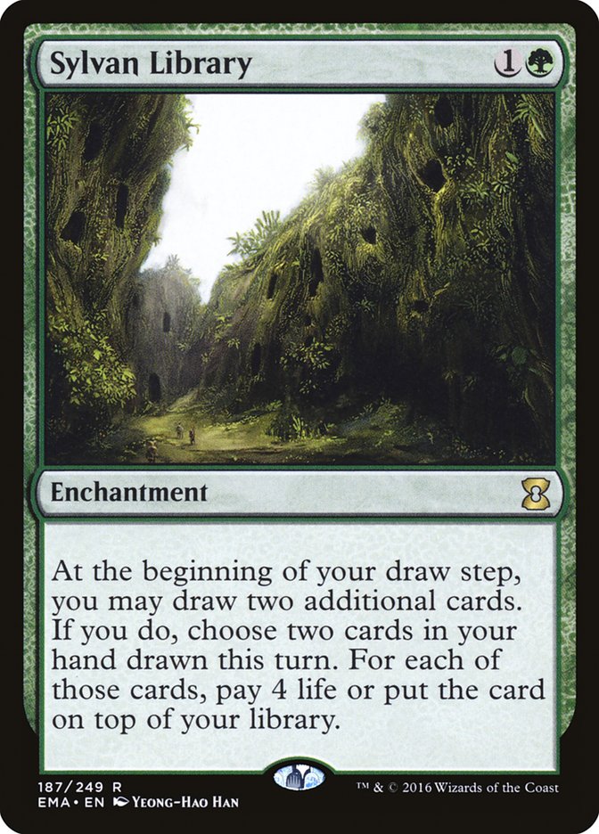 Sylvan Library [Eternal Masters] | Game Master's Emporium (The New GME)