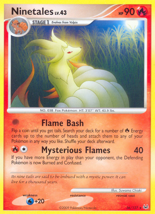 Ninetales (36/127) [Platinum: Base Set] | Game Master's Emporium (The New GME)