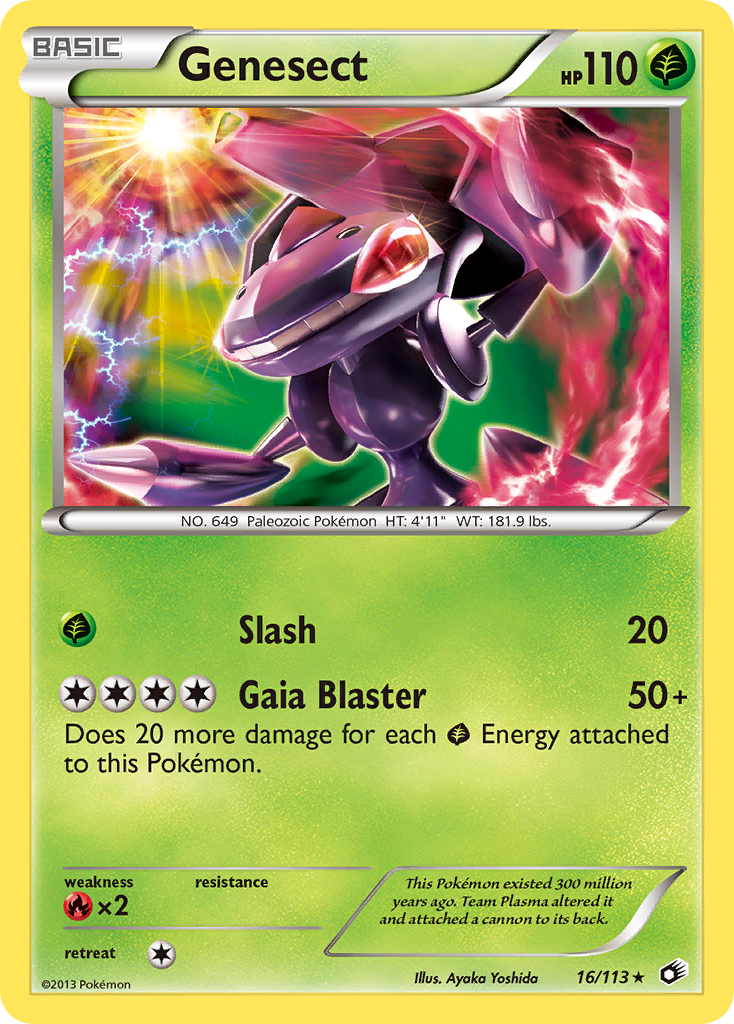 Genesect (16/113) [Black & White: Legendary Treasures] | Game Master's Emporium (The New GME)