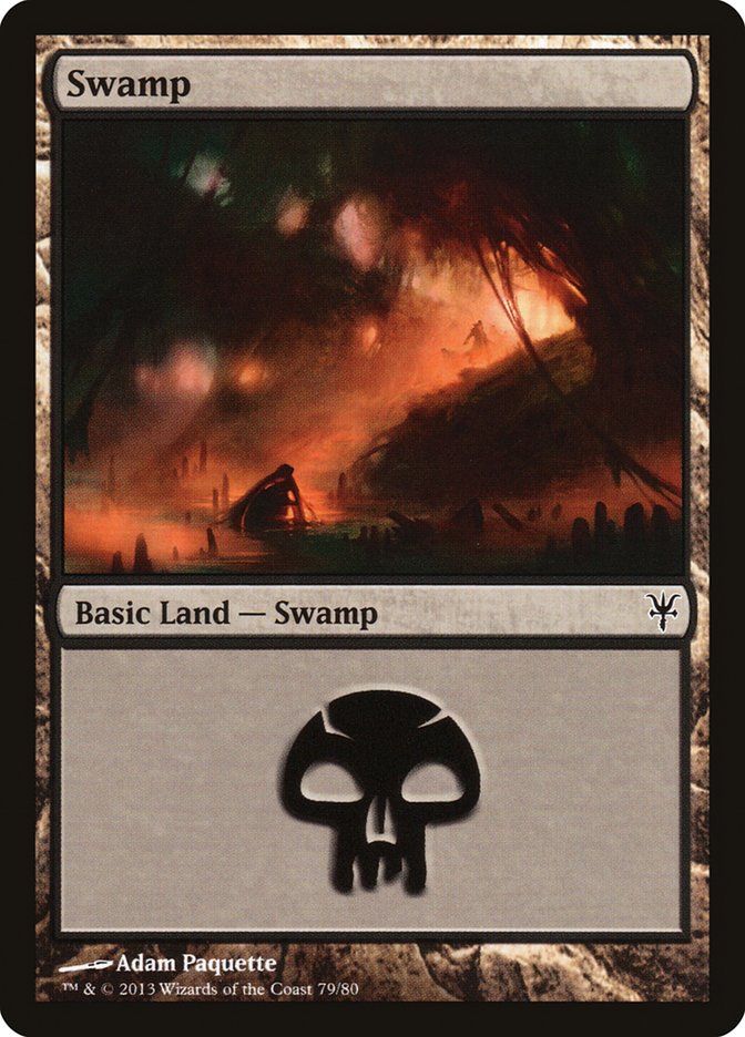 Swamp (79) [Duel Decks: Sorin vs. Tibalt] | Game Master's Emporium (The New GME)