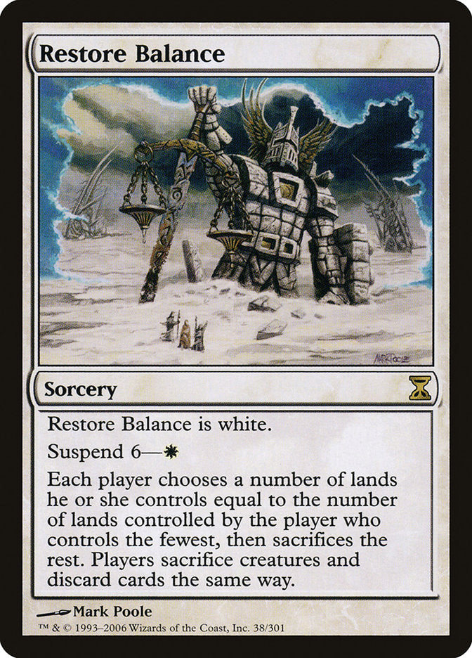 Restore Balance [Time Spiral] | Game Master's Emporium (The New GME)
