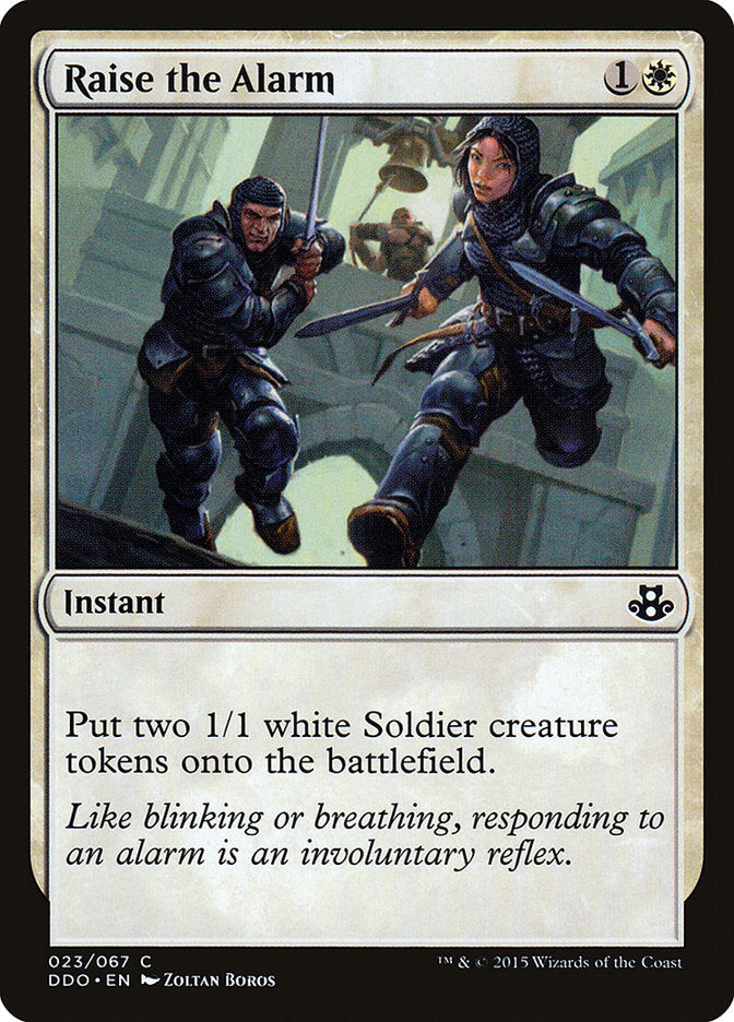 Raise the Alarm [Duel Decks: Elspeth vs. Kiora] | Game Master's Emporium (The New GME)