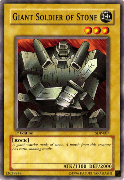 Giant Soldier of Stone [SDP-007] Common | Game Master's Emporium (The New GME)