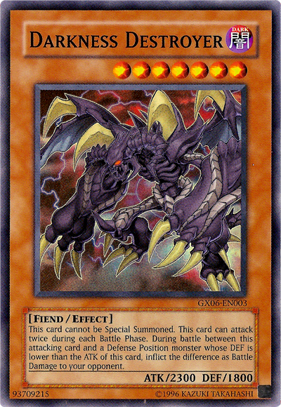 Darkness Destroyer [GX06-EN003] Super Rare | Game Master's Emporium (The New GME)