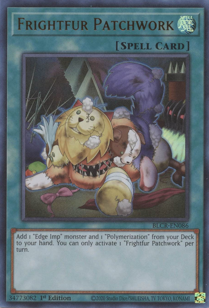 Frightfur Patchwork [BLCR-EN086] Ultra Rare | Game Master's Emporium (The New GME)