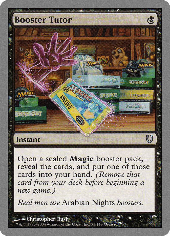 Booster Tutor [Unhinged] | Game Master's Emporium (The New GME)